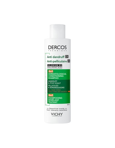 Vichy Dercos Šampon protiv prhuti DS - 2 u 1: Dermokozmetički šampon i regenerator