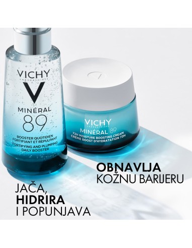 Vichy Mineral 89 Krema za intenzivnu hidraciju za sve tipove kože Vichy Mineral 89 Krema za intenzivnu hidraciju za sve tipove kože