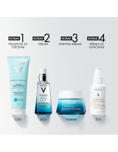 Vichy Mineral 89 Krema za intenzivnu hidraciju za sve tipove kože Vichy Mineral 89 Krema za intenzivnu hidraciju za sve tipove kože