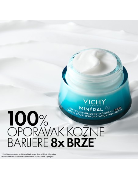 Vichy Mineral 89 Bogata krema za intenzivnu hidraciju suhe do vrlo suhe kože Vichy Mineral 89 Bogata krema za intenzivnu hidraciju suhe do vrlo suhe kože