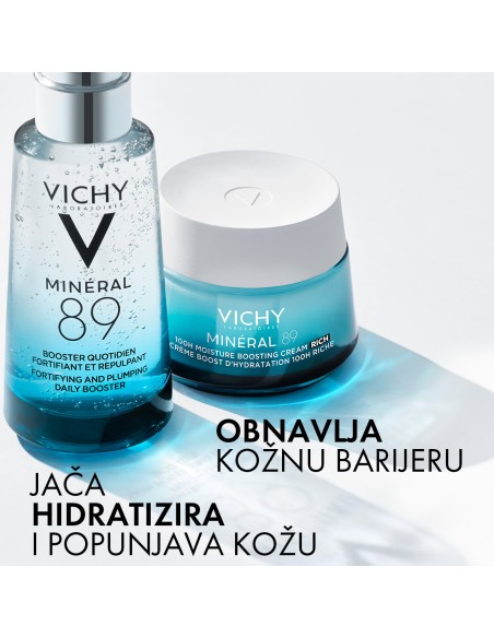 Vichy Mineral 89 Bogata krema za intenzivnu hidraciju suhe do vrlo suhe kože