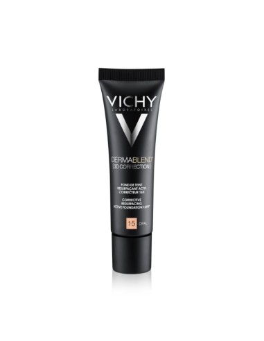 Vichy Dermablend 3D Korektivni puder za masnu kožu sklonu aknama