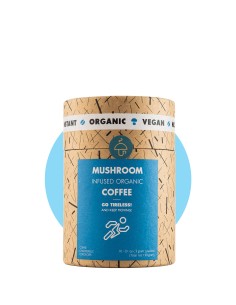 Mushroom Cups Go Tireless organska instant kava sa Cordycepsom i Lisičarkama