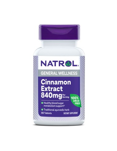 Natrol Cinnamon Extract tablete