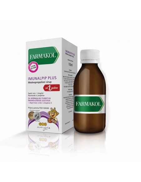 Pip Farmakol Imunalpip Plus Sirup 1+1 Promo pakiranje Pip Farmakol Imunalpip Plus Sirup 1+1 Promo pakiranje