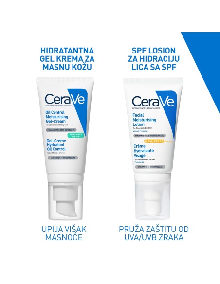 CeraVe Hidratantna gel krema za masnu kožu CeraVe Hidratantna gel krema za masnu kožu