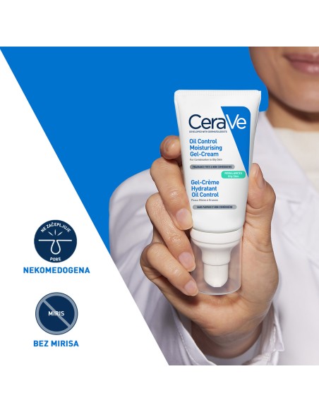 CeraVe Hidratantna gel krema za masnu kožu CeraVe Hidratantna gel krema za masnu kožu
