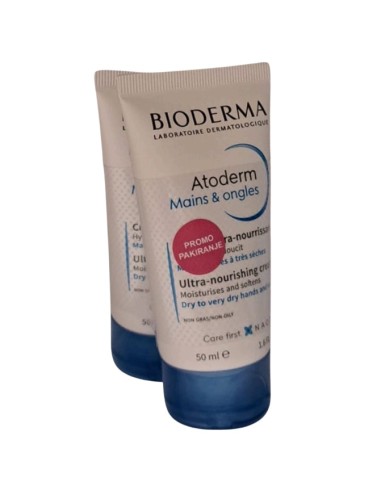 Bioderma Atoderm Mains and Ongles krema za ruke Promo pakiranje 1+1