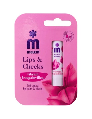 Melem Stick za usne lips & cheeks vibrant bougainvillea