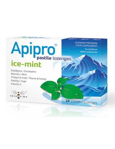 Apipharma Apipro Ice Mint pastile