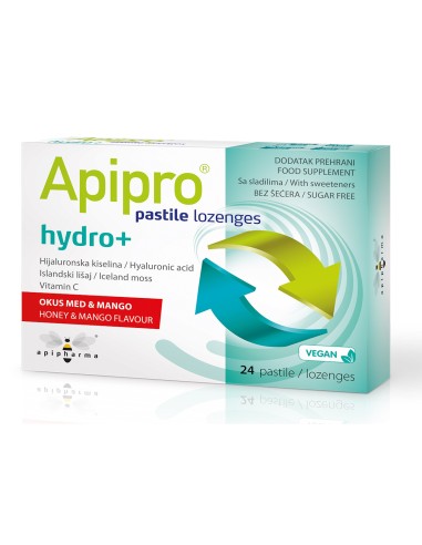 Apipharma Apipro Hydro+ pastile