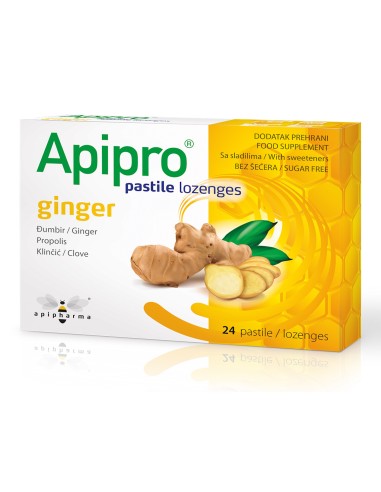 Apipharma Apipro Ginger pastile