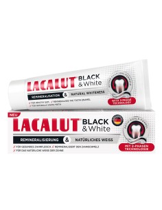 Lacalut black & white zubna pasta