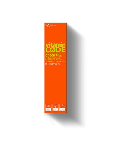 Yasenka Vitamin Code imuno C 1000 Plus šumeće tablete Yasenka Vitamin Code imuno C 1000 Plus šumeće tablete