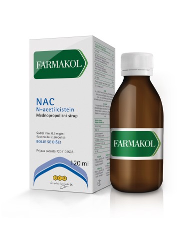 Pip Farmakol NAC mednopropolisni sirup