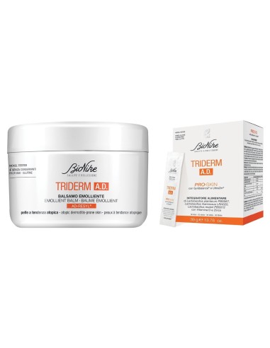 Bionike Triderm A.D. EmollientBalm + Bionike Triderm A.D. Pro Skin dermobiotik Promo pakiranje