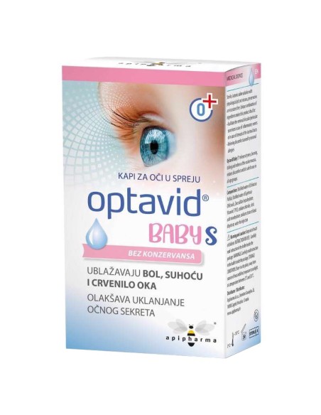 Apipharma Optavid Baby S kapi za oči u spreju Apipharma Optavid Baby S kapi za oči u spreju