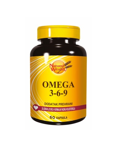 Natural Wealth Omega 3-6-9 kapsule