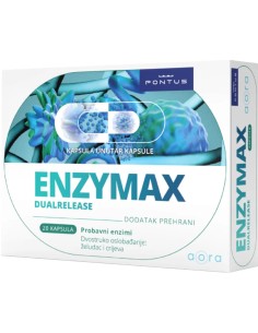 Pontus Pharma Enzymax DualRelease kapsule, dodatak prehrani