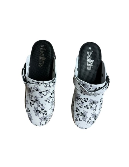 Baldo Klompe B23/19 Chunky Topolino Nero