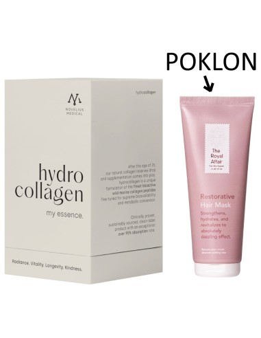 Novelius Medical Hydrocollagen + POKLON The Royal Affair Restorative maska 75ml