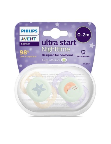 Avent Duda Varalica Ultra Start Nighttime 0-2 mj. Noć Cura Avent Duda Varalica Ultra Start Nighttime 0-2 mj. Noć Cura