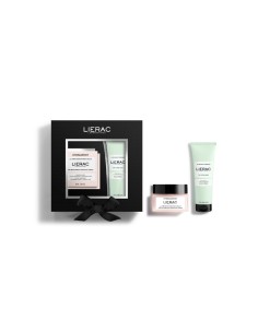 Lierac Božićni Set 2024 Hydragenist Rich (Krema + piling maska) Promo pakiranje 2