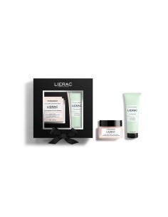 Lierac Božićni Set 2024 Hydragenist Light (Krema + piling maska) Promo pakiranje 2