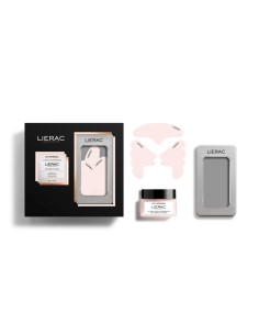 Lierac Božićni Set 2024 Lift Integral Dnevna krema + višekratni jastučići za lice Promo Pakiranje 2