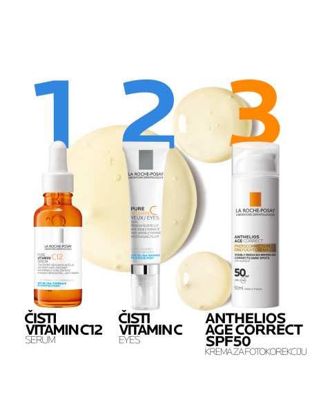 La Roche-Posay Pure Vitamin C12 Serum protiv bora za vraćanje sjaja