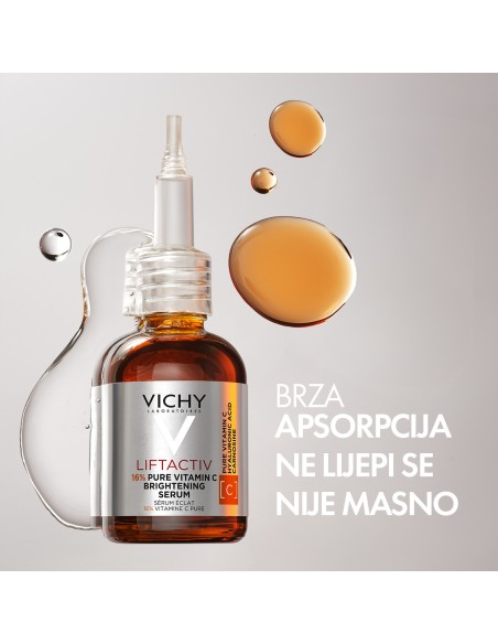 Vichy Liftactiv Supreme Vitamin C Serum za blistavost kože s 16 % čistog vitamina