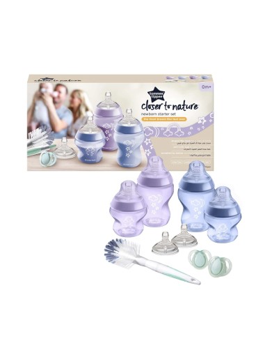 Tommee Tippee CTN set bočica za hranjenje - Ljubičasti