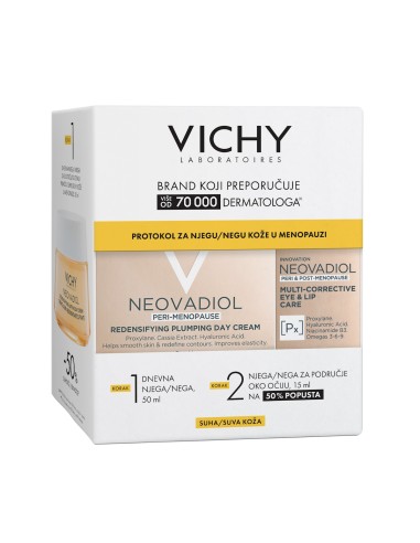 Vichy Neovadiol protokol za njegu suhe kože u menopauzi Promo pakiranje