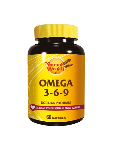 Natural Wealth Omega 3-6-9 kapsule