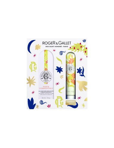 Roger & Gallet Set 2024 Duo Osmanthus mirisna vodica + krema za ruke Promo pakiranje