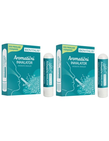 Biovitalis Aromatični inhalator 1+1 PROMO