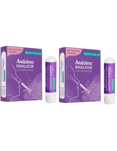 Biovitalis Antistres inhalator 1+1 PROMO