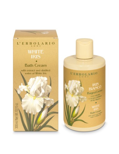 Lerbolario Iris Bianco kremasta kupelj