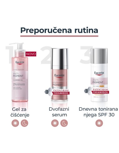 Eucerin Anti-pigment dnevna krema tonirana SPF30 98352 / 98354