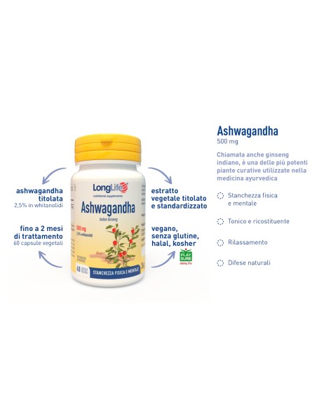 Longlife Ashwagandha kapsule Longlife Ashwagandha kapsule