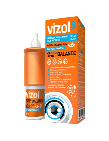 Vizol S Hydro Lipid Balance Kapi za oči