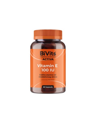 Abela BiVits Activa Vitamin E 100 IU kapsule