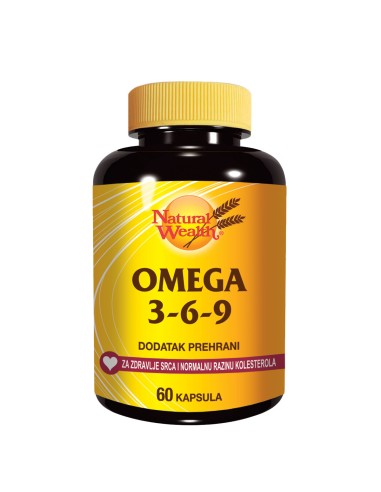 Natural Wealth Omega 3-6-9 kapsule