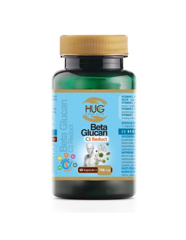 Hug Your Life Beta Glucan & C3 Reduct kapsule