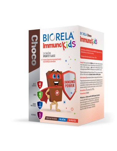 Biorela Choco Immuno Kids čokoladice