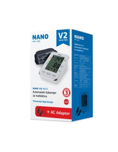 Nano V2 Basic tlakomjer za nadlakticu + adapter 2