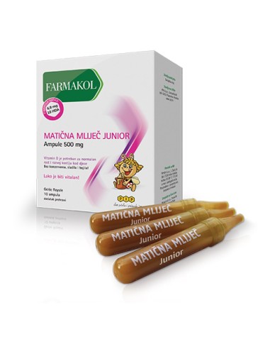 Pip Farmakol Matična mliječ Junior Promo pakiranje 1+1