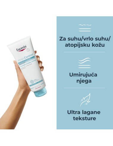 Eucerin AtopiControl umirujući hidratantni losion za lice i tijelo Eucerin AtopiControl umirujući hidratantni losion za lice i tijelo