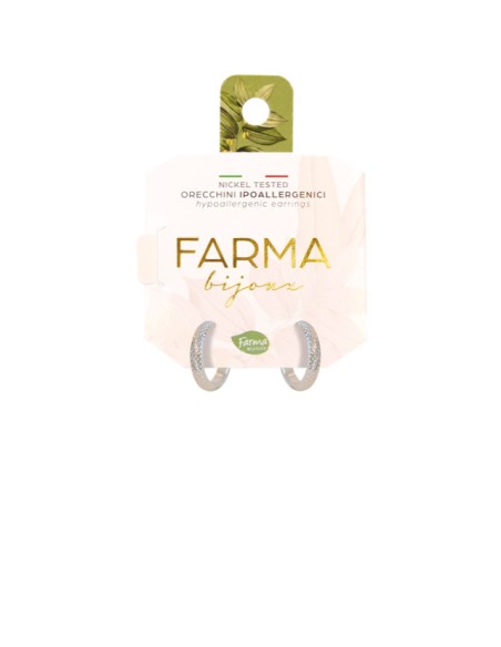 Farma Bijoux Hipoalergene naušnice Silver Plated Hoop 13 mm Farma Bijoux Hipoalergene naušnice Silver Plated Hoop 13 mm