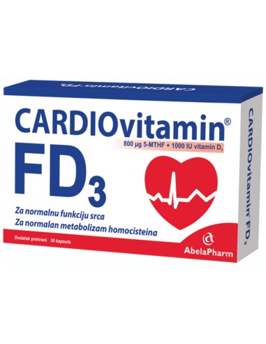 Abela Cardiovitamin FD3 kapsule